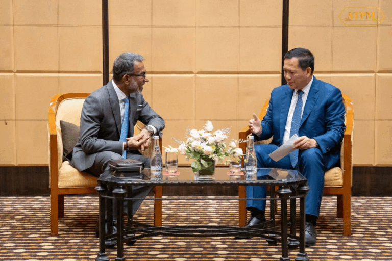 Samdech Thipadei’s Bilateral Meeting with Mr. Dato’ Sri Dr. Shamir Kumar Nandy, Managing Director of Bin Zayed International (M) Berhad