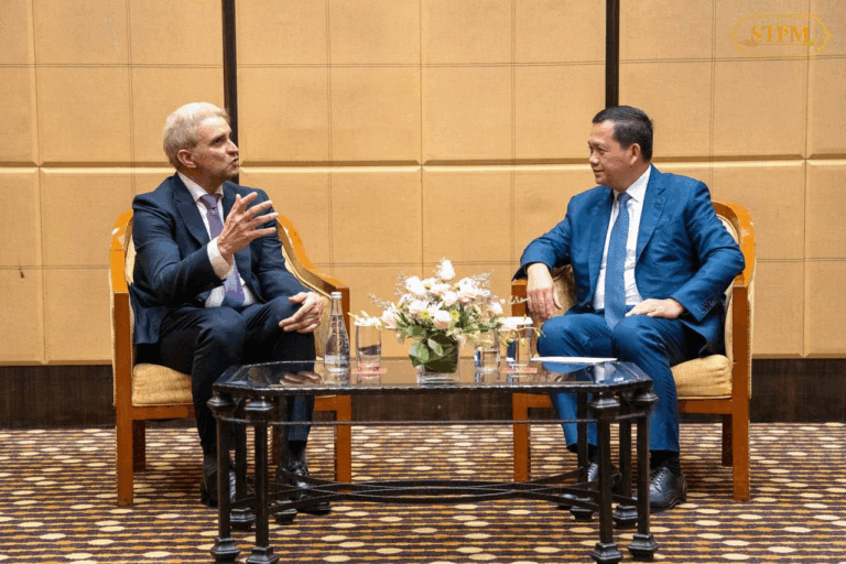 Samdech Thipadei’s Bilateral Meeting with Mr.​ Dato’ Amir Firdaus Abdullah, the Chairman and Group Managing Director of Aurelius Healthcare