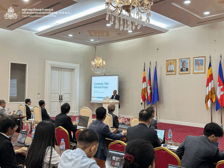 TPAB-UNESCAP’s Cambodia Trade Intelligence and Negotiations Advisor (TINA) Training and Technical Workshop