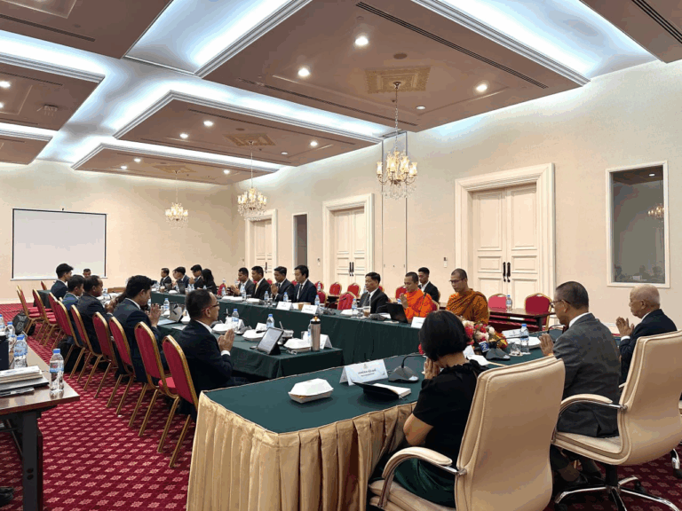 Special Lecture on “Strengthening Leadership through Buddhism Based Ethics and Morality”