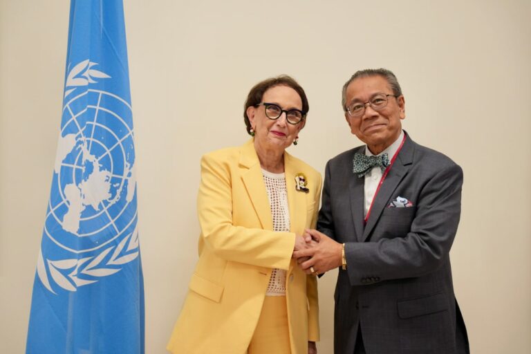 Bilateral Meeting with H.E. Rebeca Grynspan, Secretary-General of UNCTAD