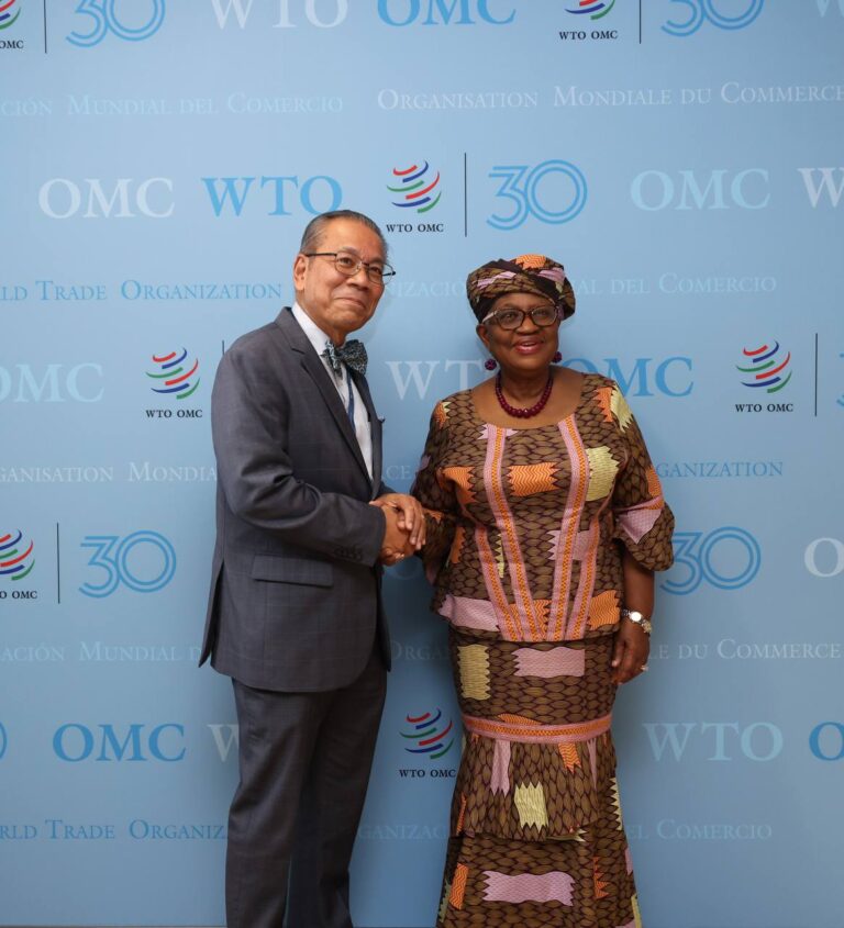 Bilateral Meeting with H.E. Dr. Ngozi Okonjo-Iweala, Director-General, World Trade Organization (WTO)