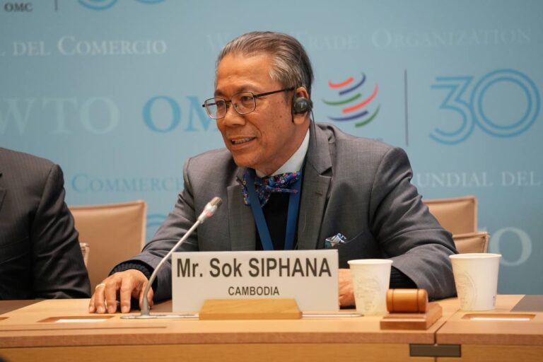 Speaking at the High-Level Forum on the CAREC Region and the Multilateral Trading System at WTO