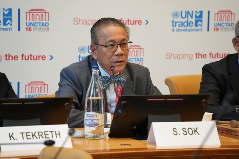 Keynote Address at the Side-Event on Cambodia’s Development Vision in Preparation for Smooth LDC Graduation – UNCTAD 16
