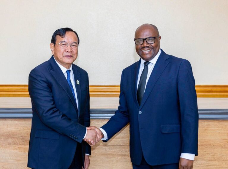 Courtesy Call on H.E. Justin Nsengiyumva, Prime Minister of the Republic of Rwanda in Kigali