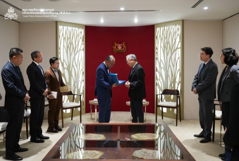 Courtesy Call on H.E. Mr. Gan Kim Yong, Deputy Prime Minister and Minister for Trade and Industry of the Republic of Singapore