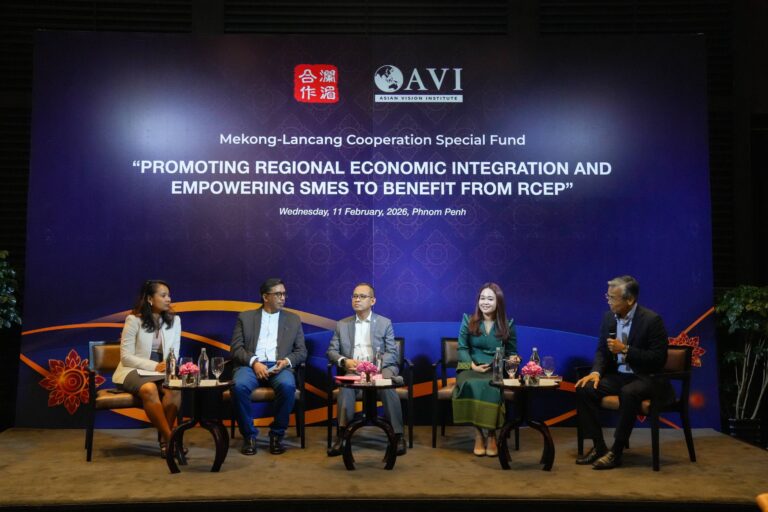 Roundtable Discussion on “Building the Importance of RCEP in Promoting Regional Integration and SMEs in the Mekong-Lancang Region”