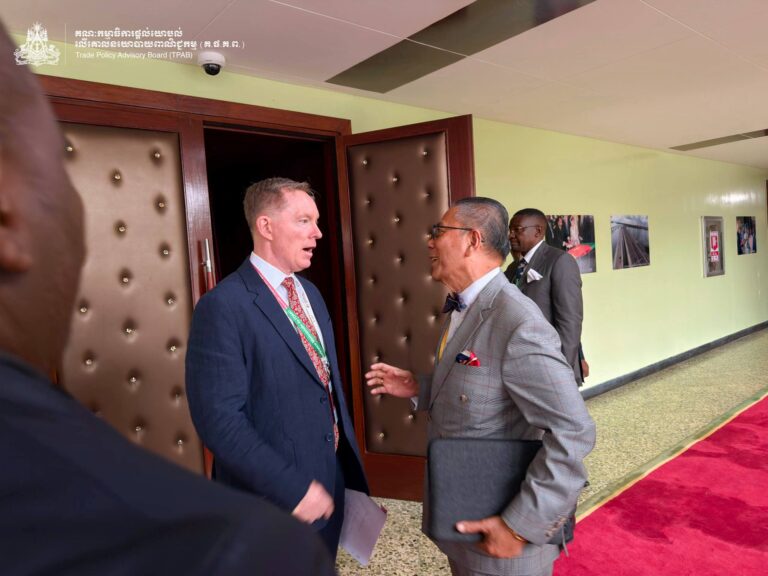 Met with Sir Chris Bryant, Minister of State for Trade Policy of the United Kingdom