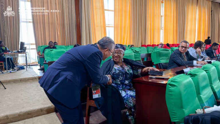 Met with H.E. Dr. Ngozi Okonjo-Iweala, Director-General of WTO