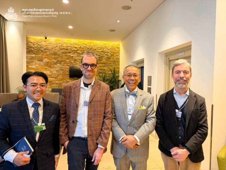 Bilateral Meeting with Mr. Enrico Moretti Polegato, Deputy Chairman and Executive Director of Geox Group