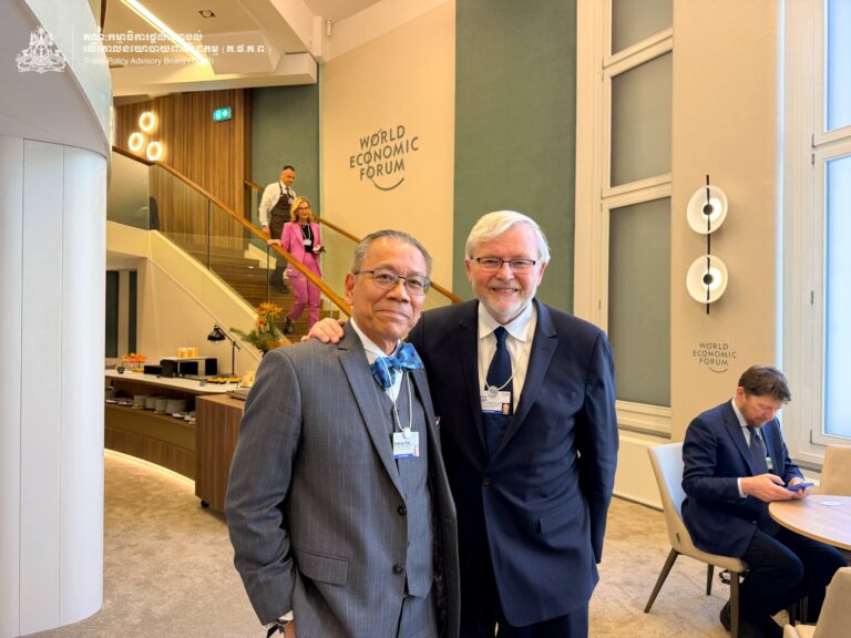 Meeting with H.E. Kevin Rudd, Former Prime Minister of Australia