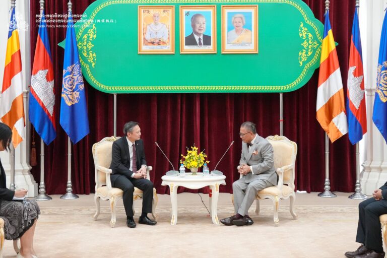 Courtesy Call by H.E. Steven Pang Chee Wee, Ambassador of Singapore to Cambodia