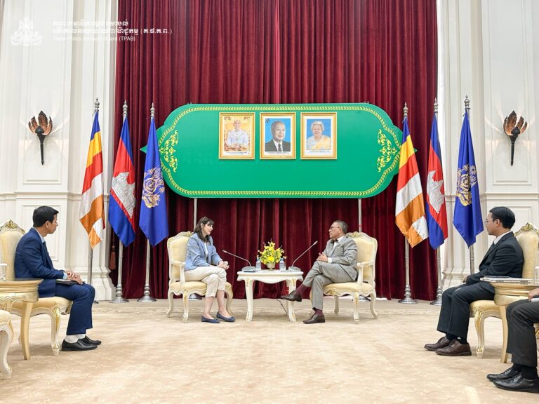 Courtesy Call by H.E. Ms. Vladanka Andreeva, UN Resident Coordinator in Cambodia