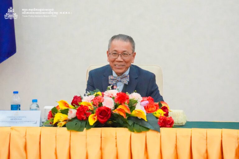 Working Session with H.E. Sisowath Doung Chanto, Secretary-General of the NECC