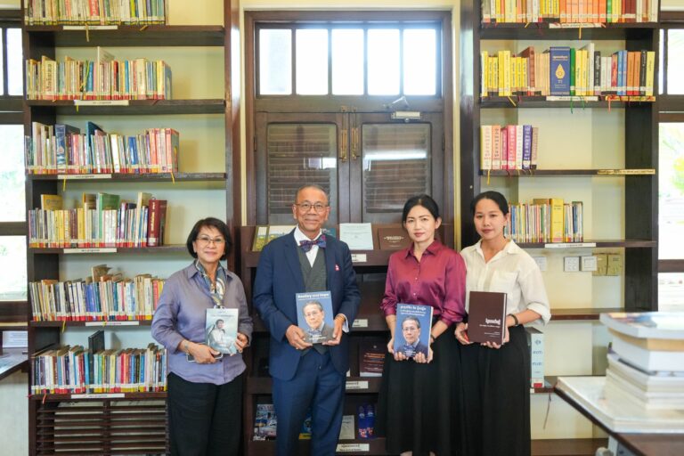 Donation of Books to the Center for Khmer Studies (CKS)